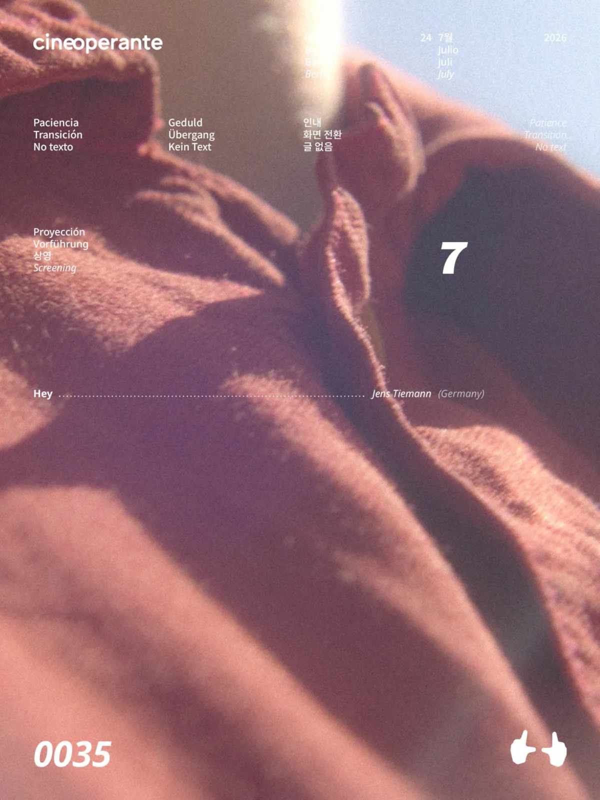 HEY – Plakat