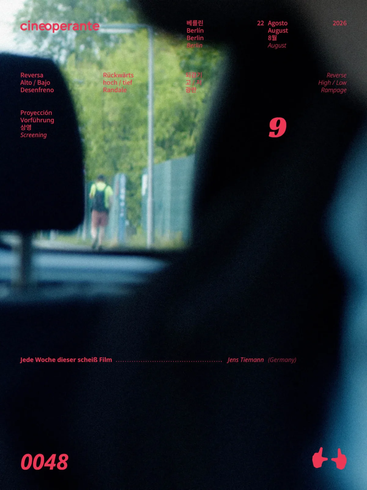 Jede Woche dieser scheiß Film – Plakat