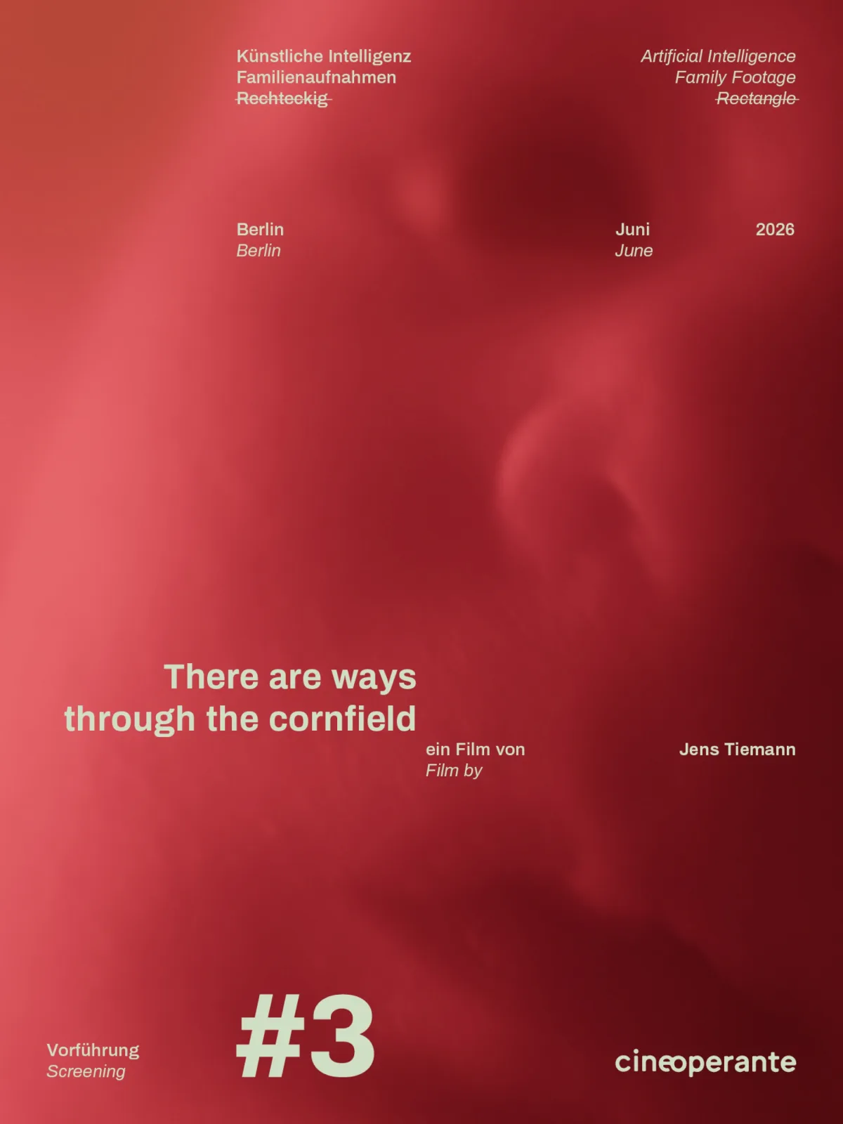 There Are Ways Through the Cornfield – Plakat